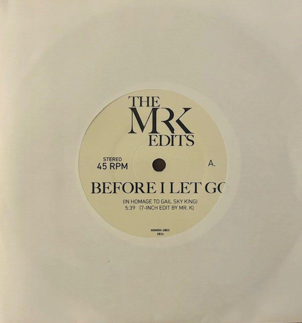 Before I Let Go / Hollywood Message 7" | Mint (M) Generic-