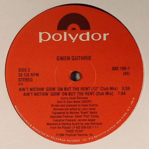 Ain't Nothin' Goin' On But The Rent | Mint (M) Generic-