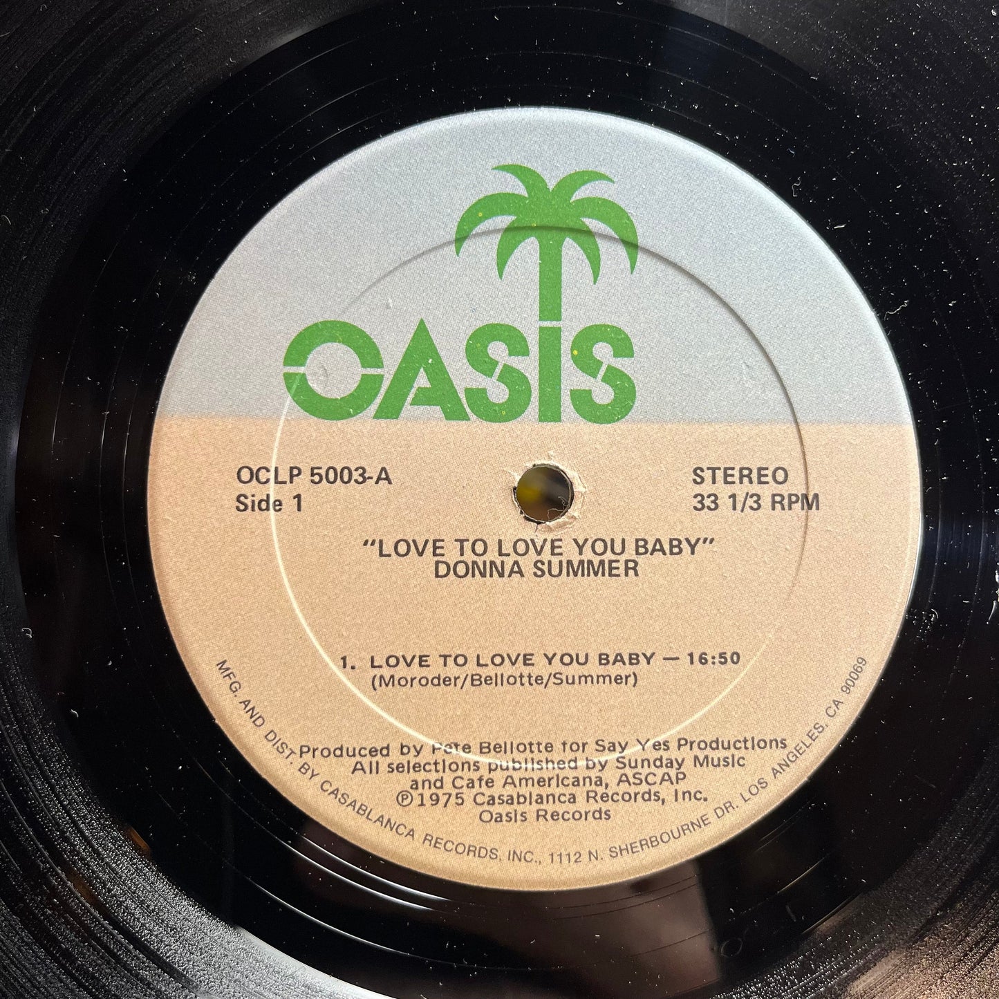 Donna Summer - Love To Love You Baby (VINYL) | Near Mint- (NM-) Very Good Plus (VG+)-