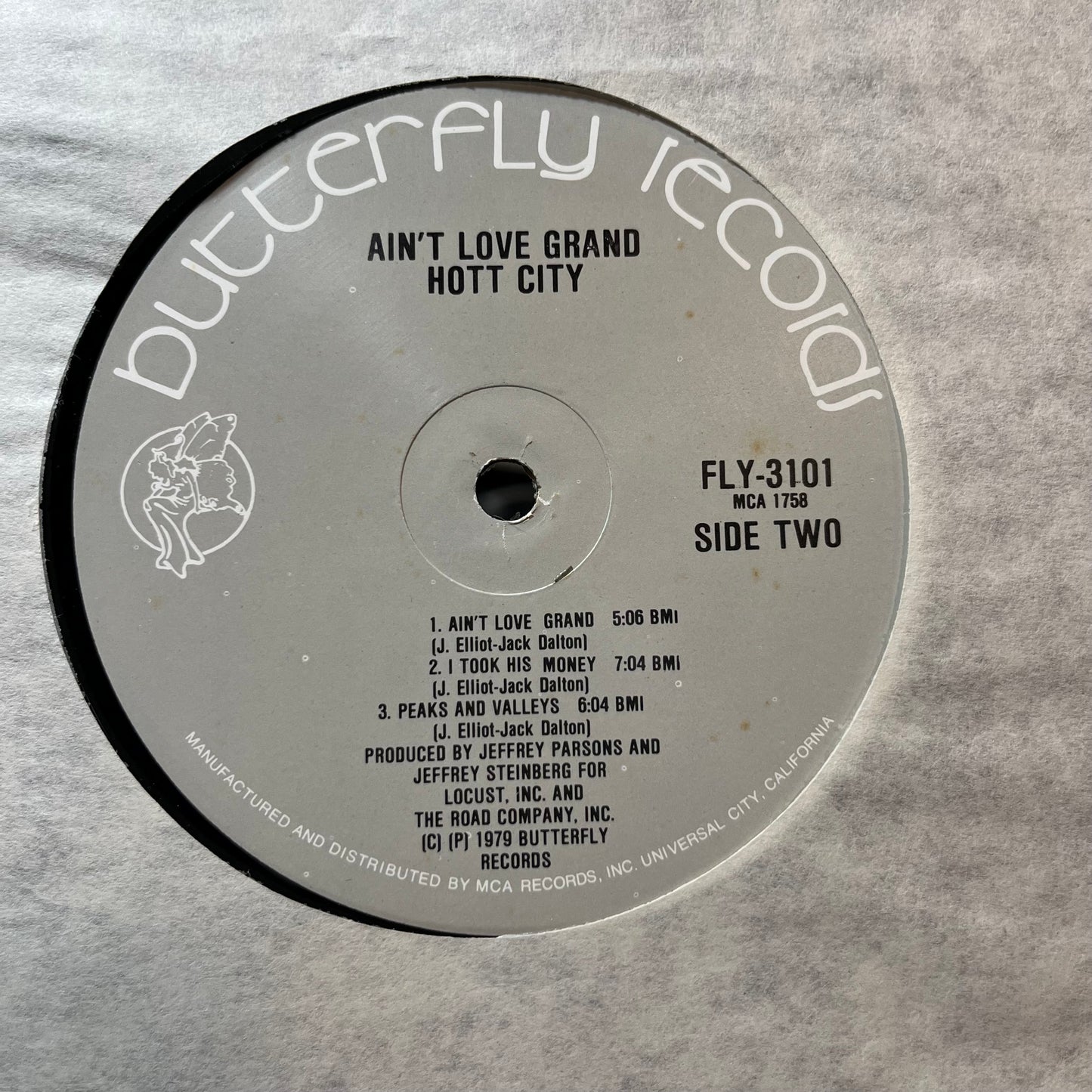 Hott City - Ain't Love Grand (VINYL LP BUTTERFLY FLY-3101 1979) | USED Near Mint (NM or M-) Very Good Plus (VG+)-