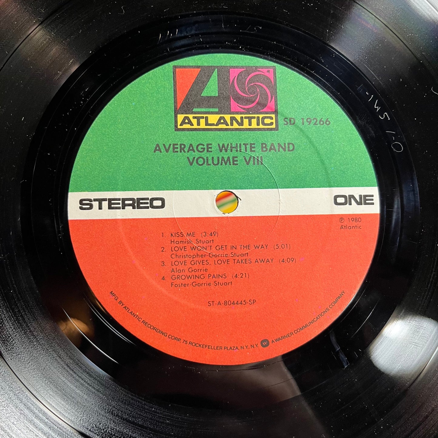 Average White Band - Volume VIII (VINYL) | Near Mint (NM) Near Mint (NM)-