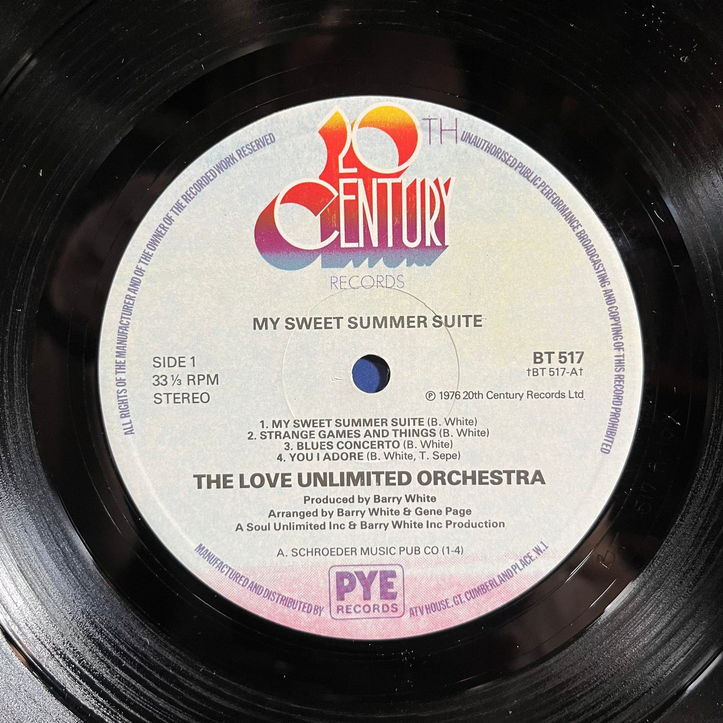 Love Unlimited Orchestra - My Sweet Summer Suite (12") | Near Mint (NM) Near Mint (NM)-