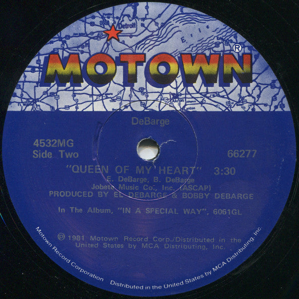 DeBarge - Rhythm Of The Night (12" VINYL) | Near Mint (NM) Excellent (EX)-