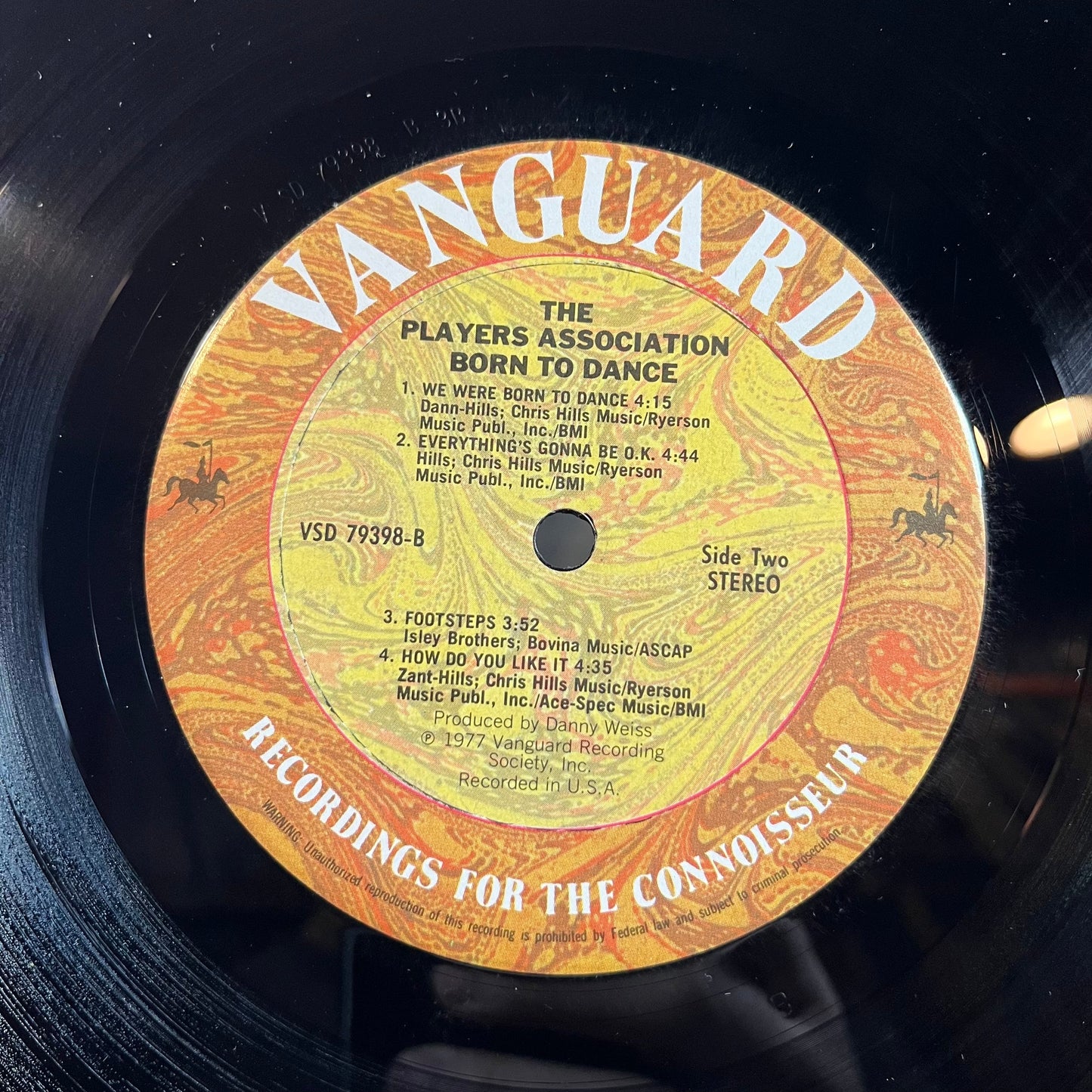 The Players Association - Born To Dance (LP) | Near Mint (NM) Near Mint (NM)-