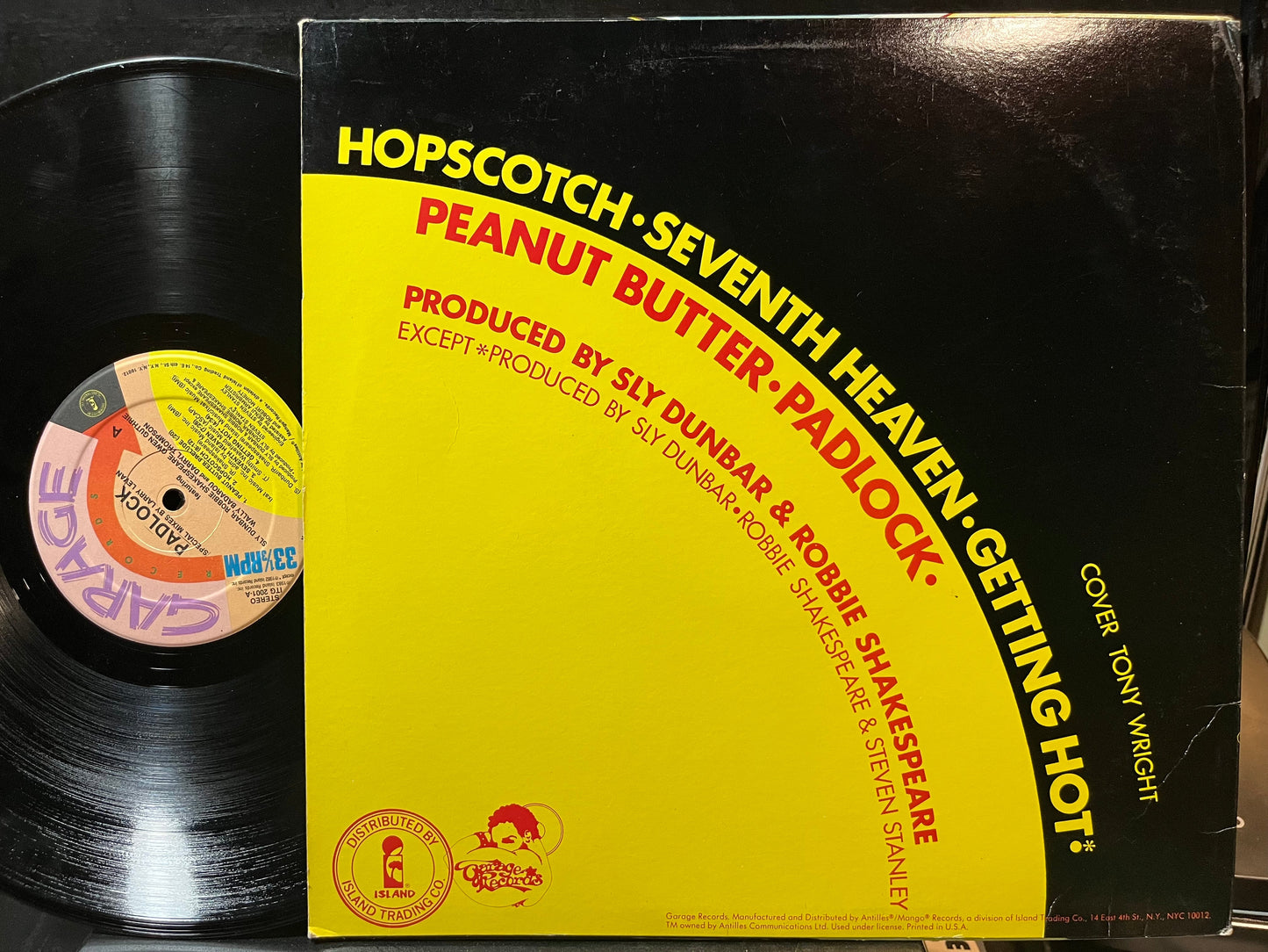Larry Levan Featuring Sly Dunbar, Robbie Shakespea - Padlock (Special Mixes)(VINYL 12" GARAGE ITG2001 1985) | Very Good Plus (VG+) Very Good Plus (VG+)-