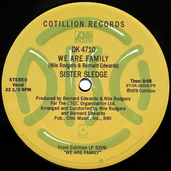 He's The Greatest Dancer / We Are Family | Mint (M) Mint (M)-