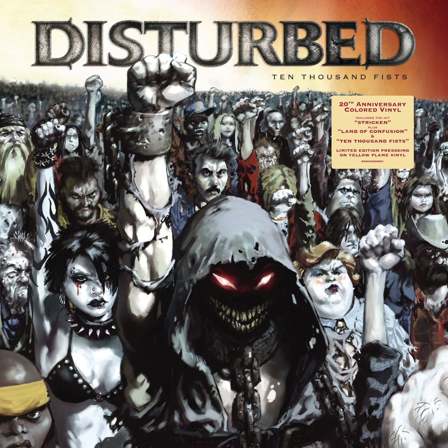 Disturbed - Ten Thousand Fists (Yellow Flame 2xVINYL) | Mint (M) Mint (M)-