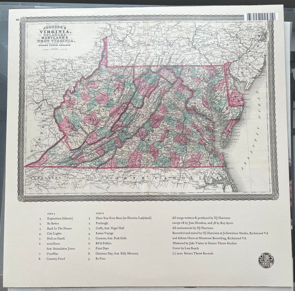 DJ Harrison - Tales From The Old Dominion | Mint (M) Mint (M)-
