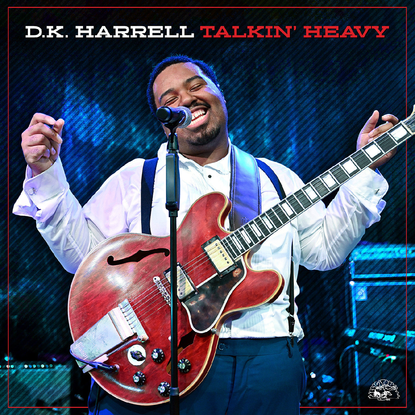 D.K. Harrell - Talkin' Heavy (Translucent Blue Vinyl) |-