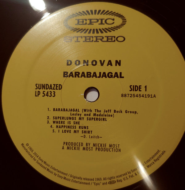 Donovan - Barabajagal | Mint (M) Mint (M)-