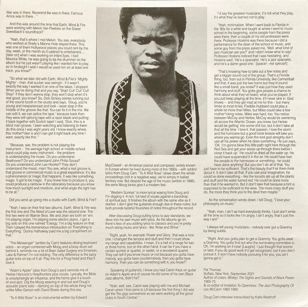 Doug Carn - Adam's Apple | Mint (M) Mint (M)-
