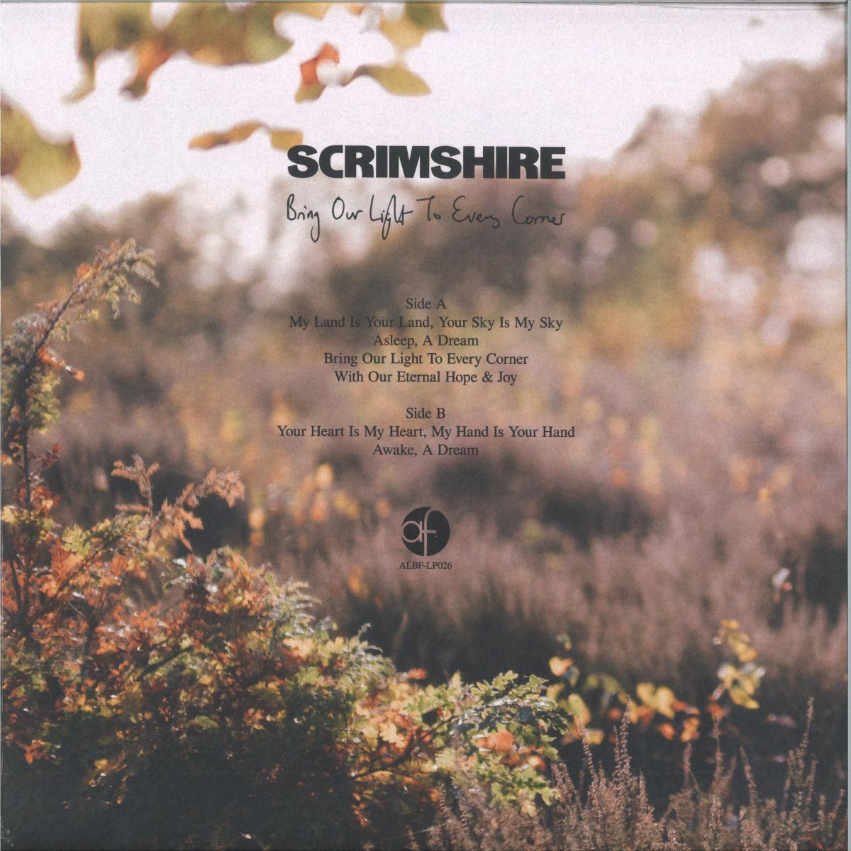 Scrimshire - Bring Our Light To Every Corner (VINYL LP Albert's Favourites ALBFLP026) | NEW-