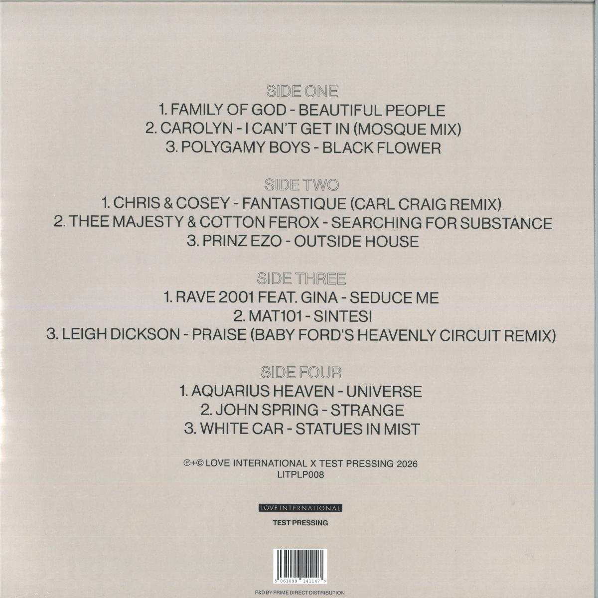 Various Artists - Ivan Smagghe presents: The Sound of Love International #008 (2xVINYL) | Mint (M) Mint (M)-