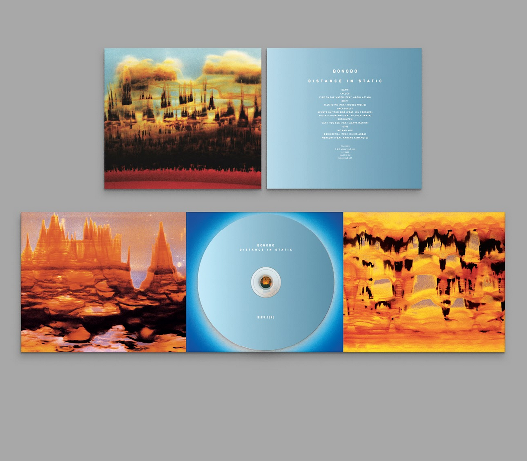 Bonobo - (PRESALE 9/11/26) Distance in Static (DIGIPACK INSERT CD) | Mint (M) Mint (M)-