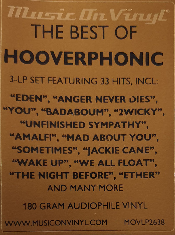 Hooverphonic - The Best Of Hooverphonic | Mint (M) Mint (M)-