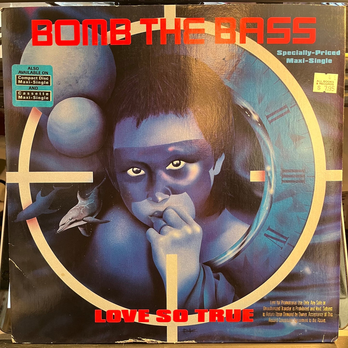 Bomb The Bass - Love So True (VINYL) | Near Mint (NM) Excellent (EX)-