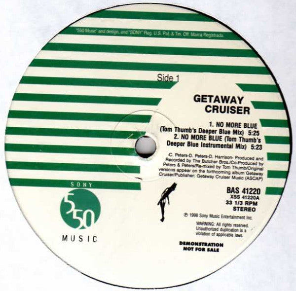 Getaway Cruiser - No More Blue | Near Mint (NM) Very Good Plus (VG+)-
