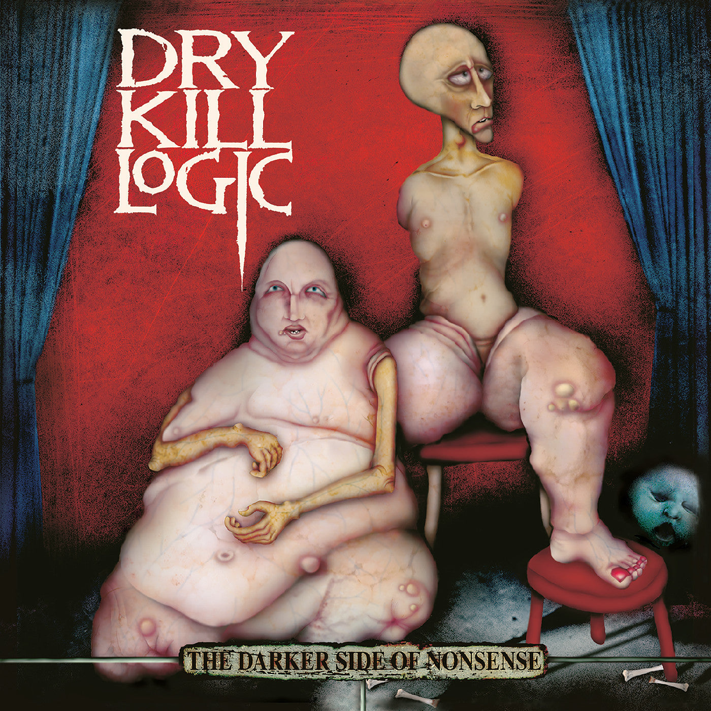 Dry Kill Logic - The Darker Side of Nonsense - 25th Ed. (MILKY CLEAR VINYL) | Mint (M) Mint (M)-