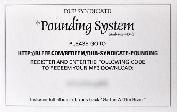 Dub Syndicate - The Pounding System (Ambience In Dub) | Mint (M) Mint (M)-