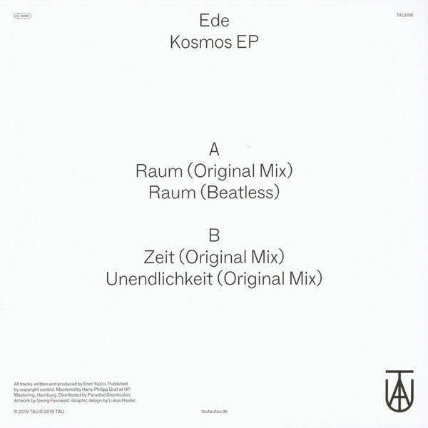 Ede (3) - Kosmos EP | Mint (M) Mint (M)--