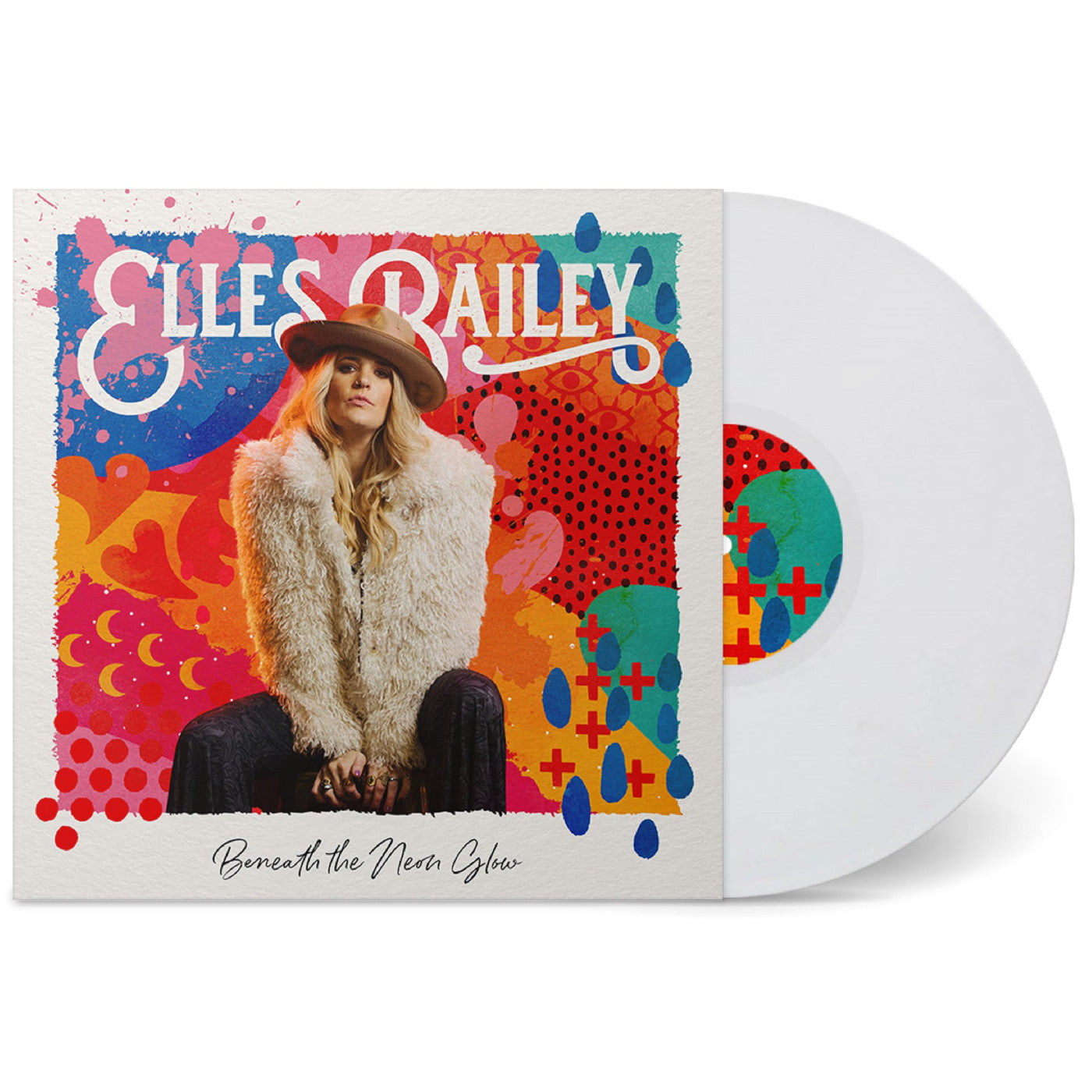 Elles Bailey - Beneath The Neon Glow (White VINYL) | Mint (M) Mint (M)-