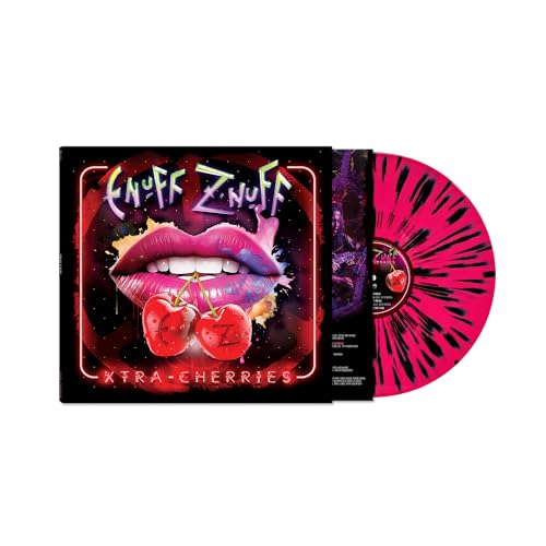 Enuff Z'nuff - Xtra Cherries (Black/Pink Splatter VINYL) | Mint (M) Mint (M)-