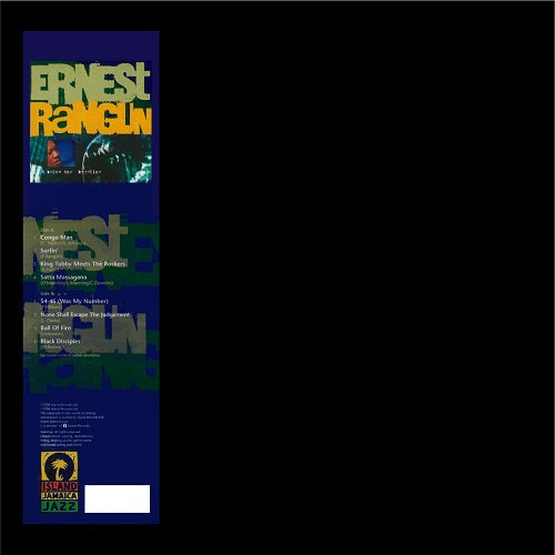 Ernest Ranglin - Below The Bassline |-