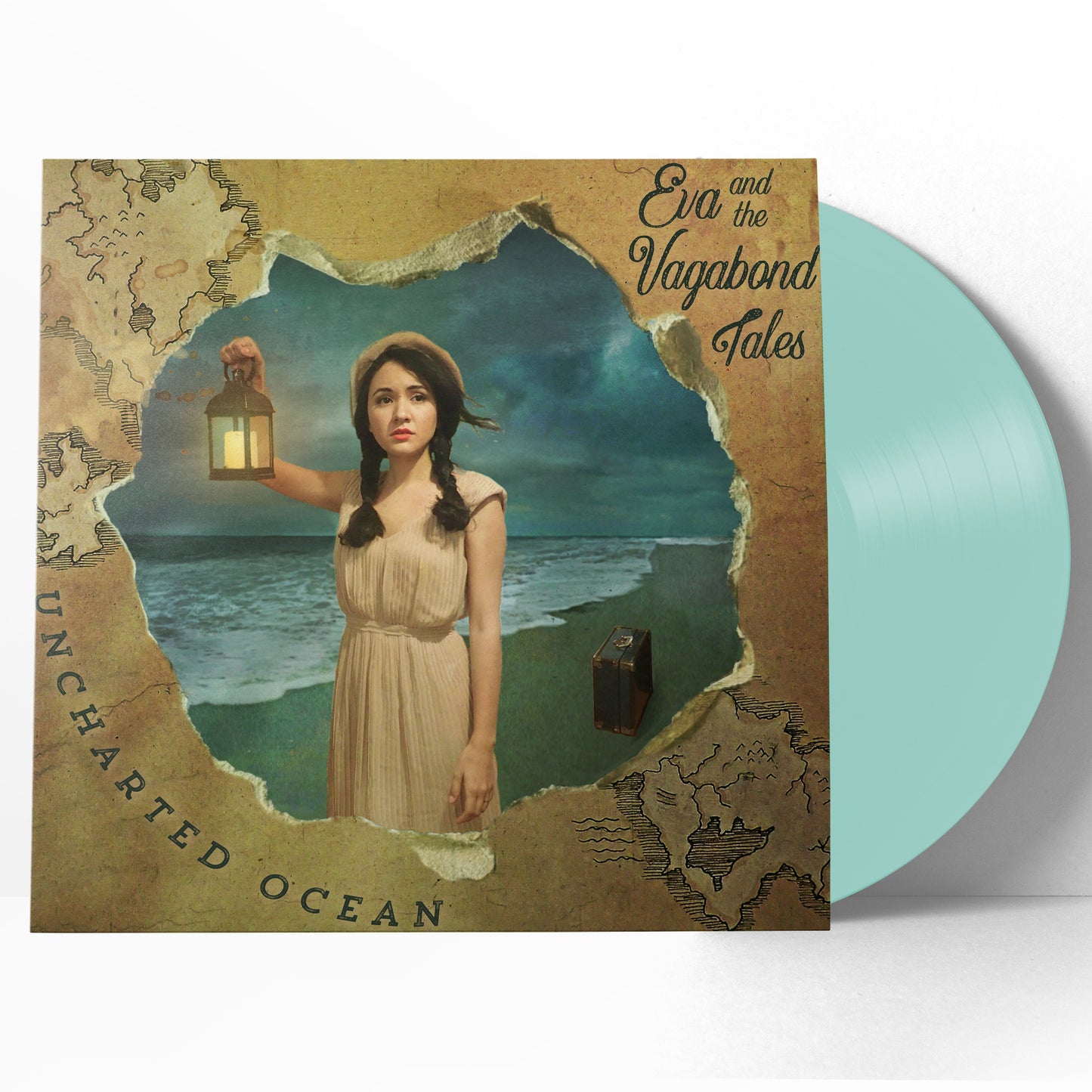 Eva & The Vagabond Tales - Uncharted Ocean (LTD Sea Green VINYL LP Mother West MWMS010819V) | NEW-