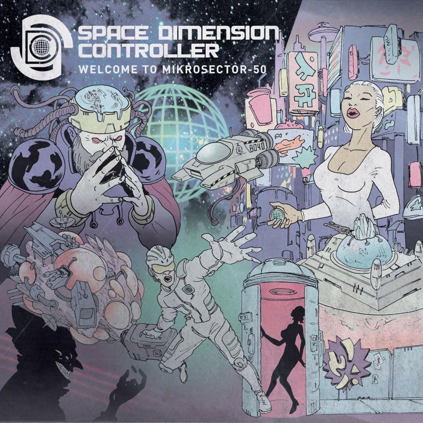 Space Dimension Controller - Welcome To Mikrosector-50 (CD) | Mint (M) Mint (M)-