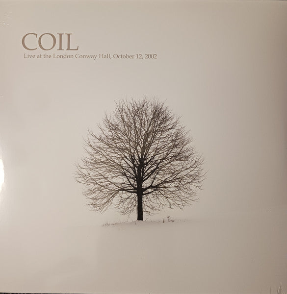 Coil - Live At The London Conway Hall, October 12, 2002 *SEALED* | Mint (M) Mint (M)-