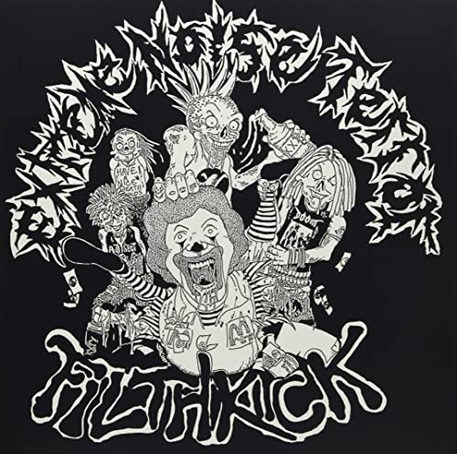 Extreme Noise Terror/ Filthkick - In It For Life (Clear Vinyl) |-