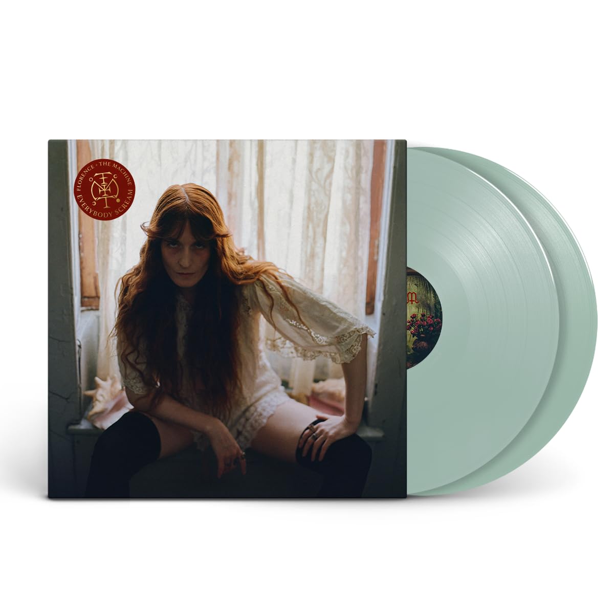 Florence + The Machine - Everybody Scream (2x TRANSLUCENT BLUE VINYL) | Mint (M) Mint (M)-