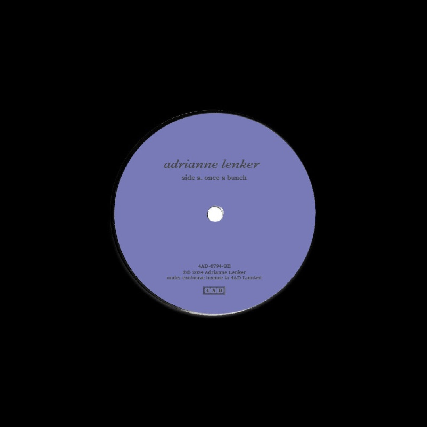 Adrianne Lenker - Once A Bunch / Who Can Say (IEX: 7" VINYL) | Mint (M) Mint (M)-