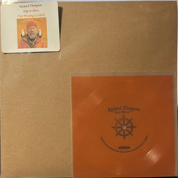Richard Thompson - Ship To Shore (2xVINYL & 7") | Mint (M) Mint (M)-