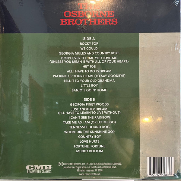 The Osborne Brothers - From Rocky Top To Muddy Bottom | Mint (M) Mint (M)-