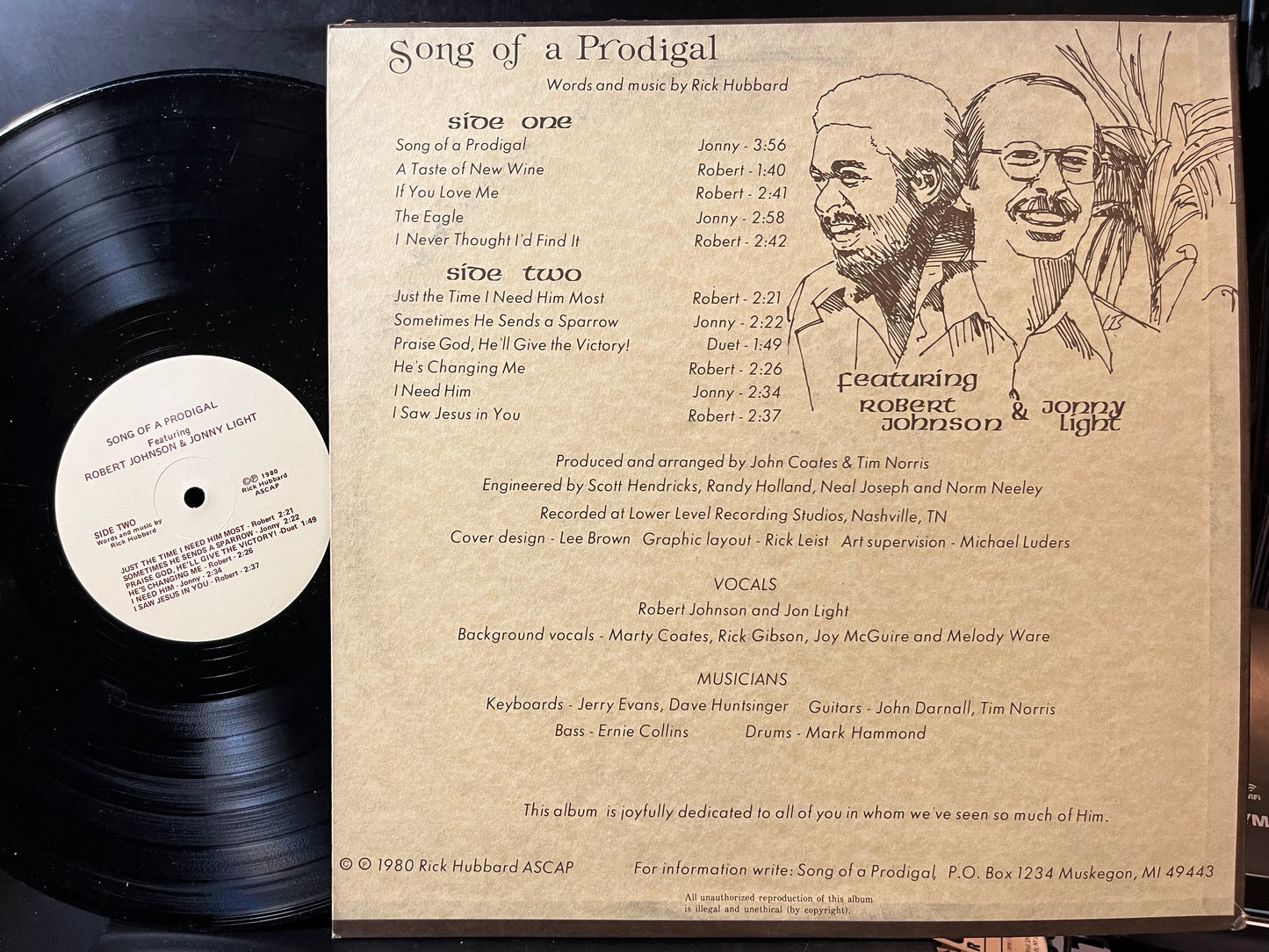Song Of A Prodigal - Song Of A Prodigal (VINYL) | Excellent (EX) Excellent+ (EX+)-