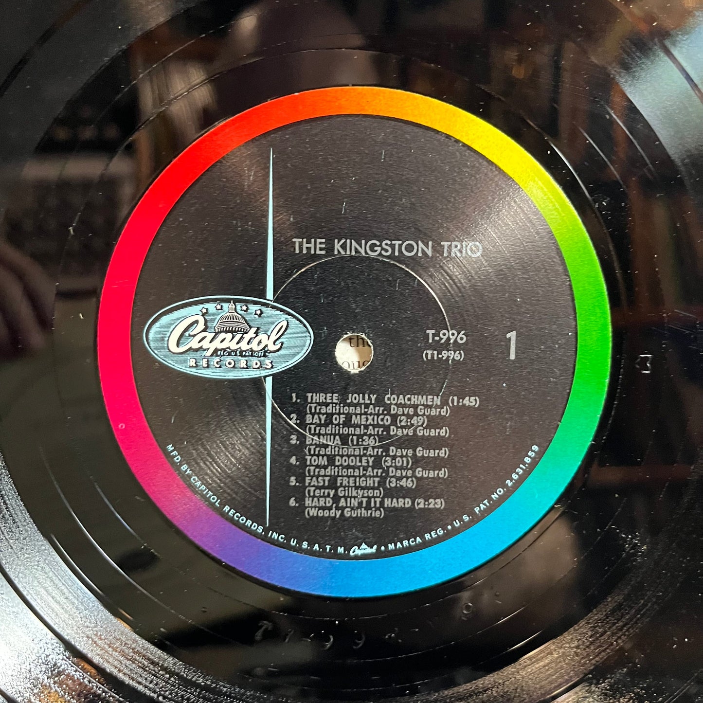 Kingston Trio - The Kingston Trio (VINYL) | Near Mint- (NM-) Near Mint- (NM-)-