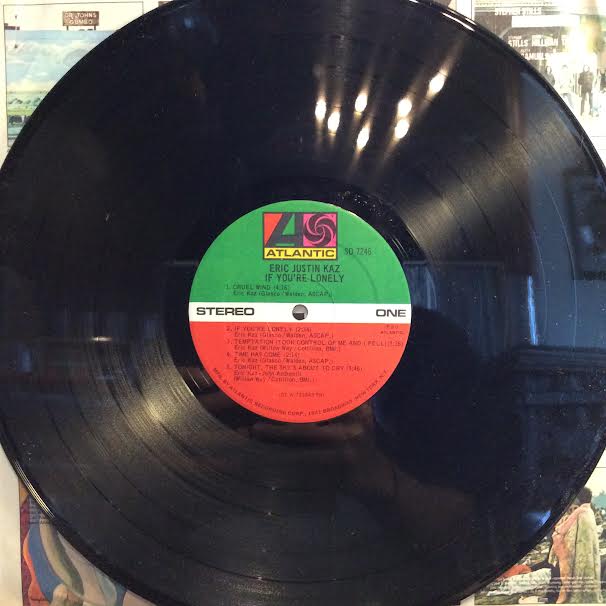 Eric Kaz - If You're Lonely (VINYL) | Near Mint- (NM-) Very Good Plus (VG+)-