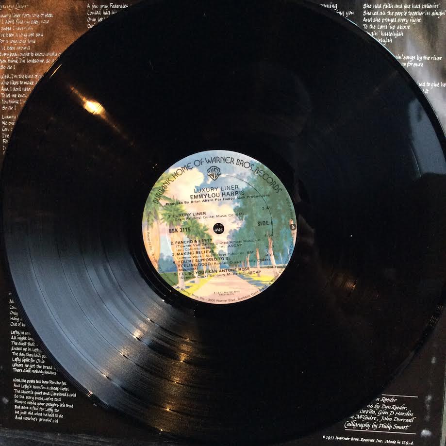 Emmylou Harris - Luxury Liner (VINYL) | Near Mint (NM) Near Mint (NM)-