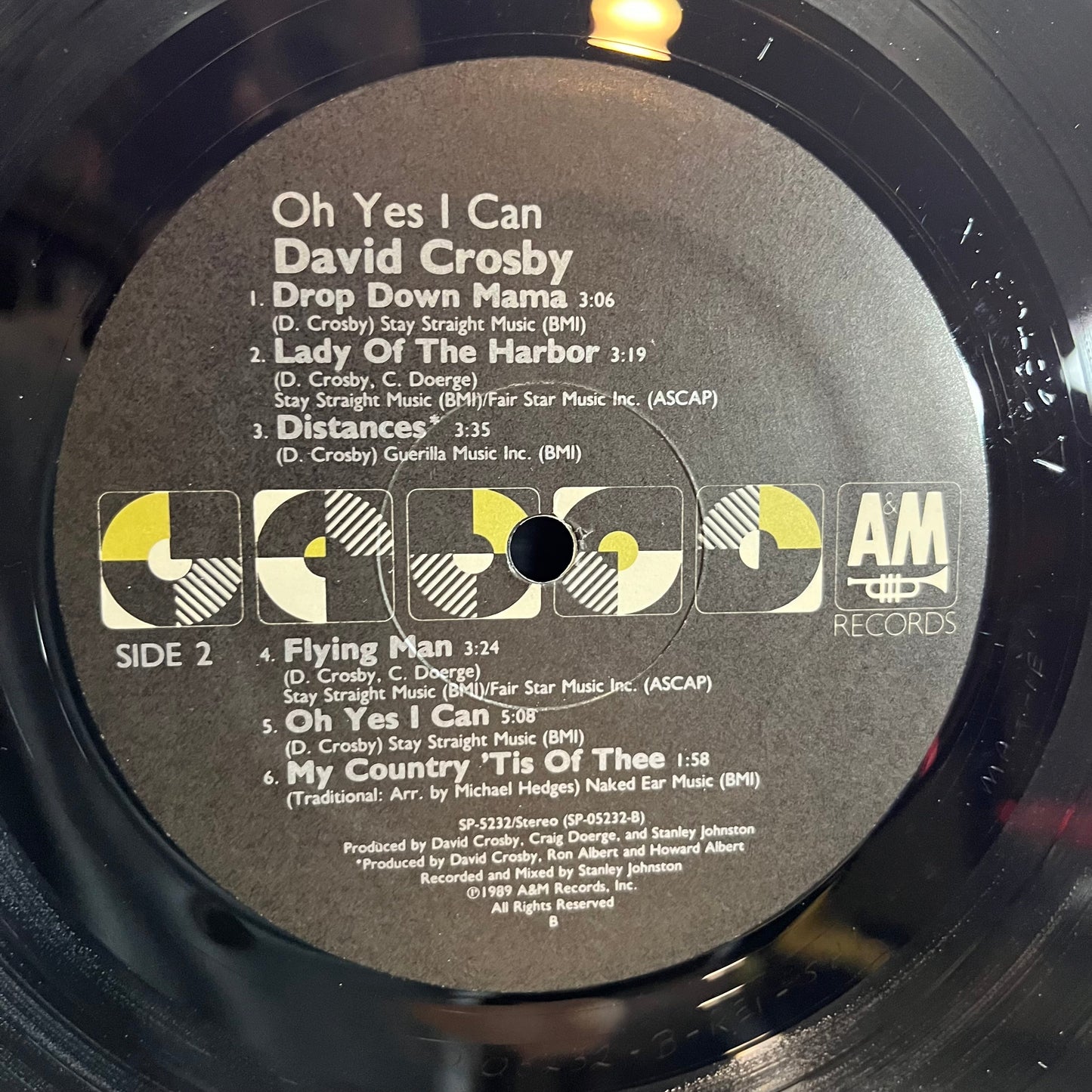 David Crosby - Oh Yes I Can (VINYL) | Near Mint (NM) Near Mint (NM)-