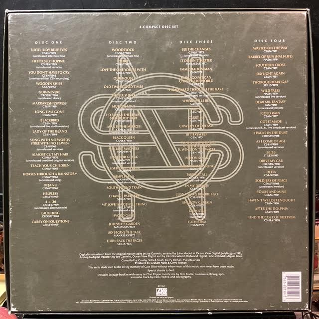 Crosby, Stills & Nash - CSN (4xCD BOX) | Near Mint (NM) Excellent (EX)-