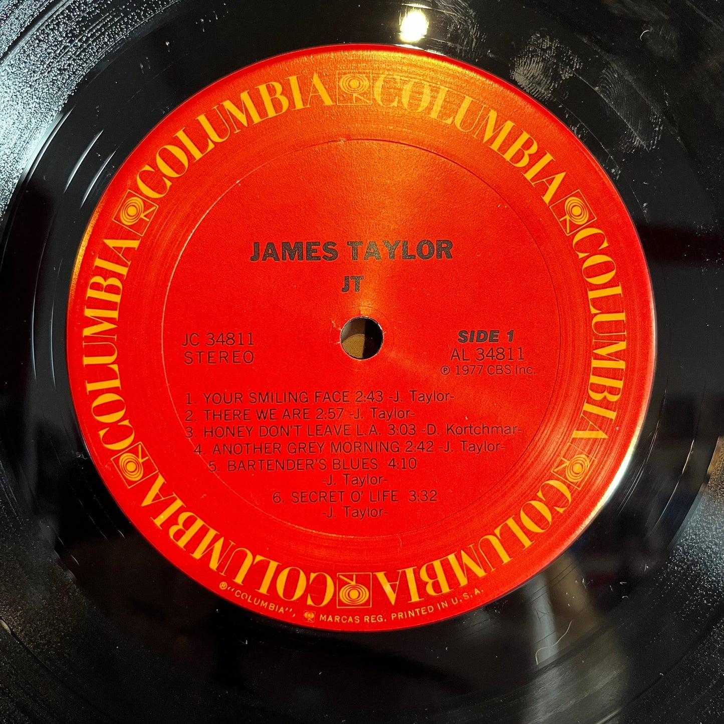 James Taylor (2) - JT | Near Mint (NM) Excellent (EX)-
