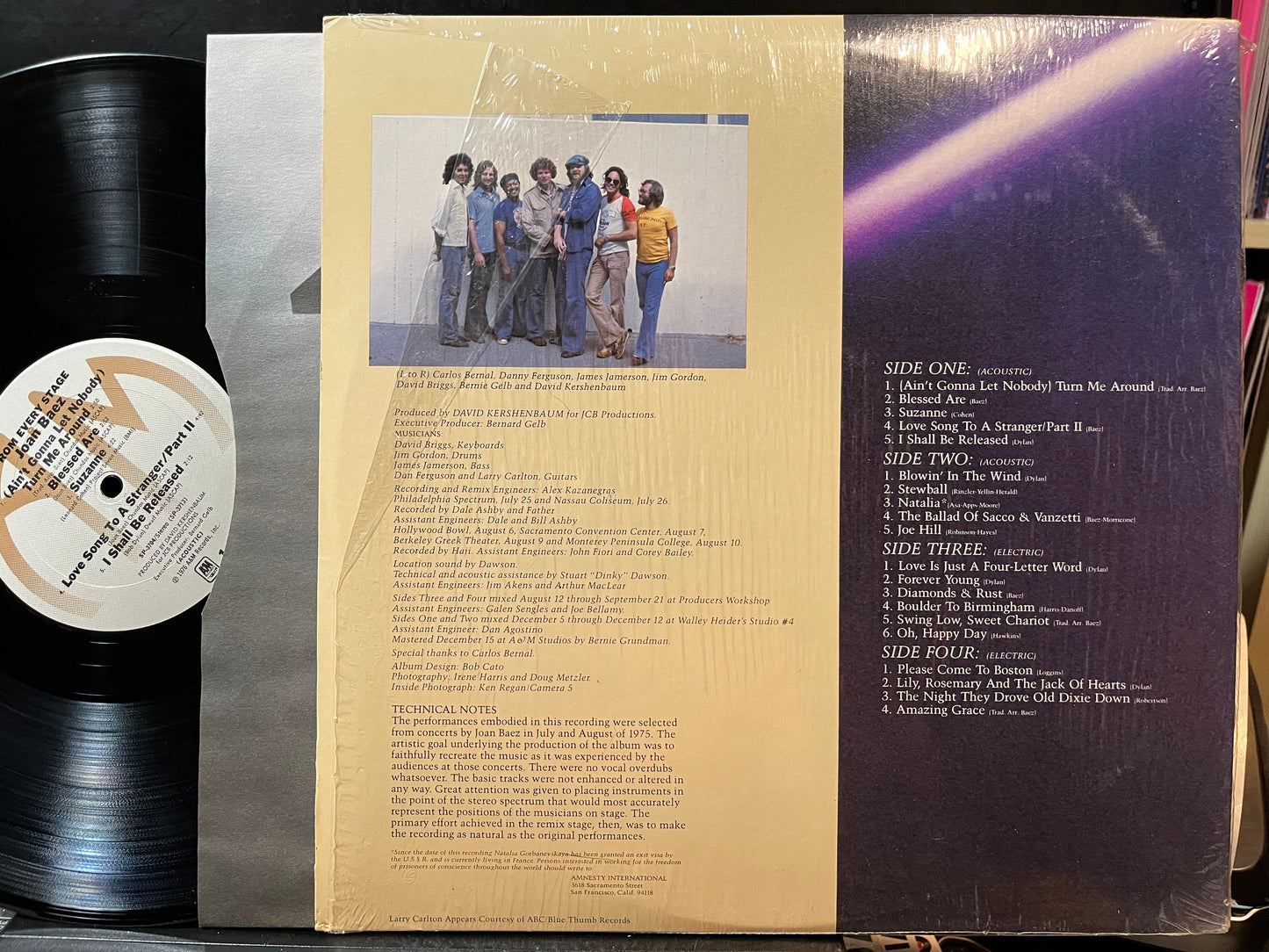 Joan Baez - From Every Stage (2xVINYL) | Near Mint- (NM-) Near Mint (NM)-