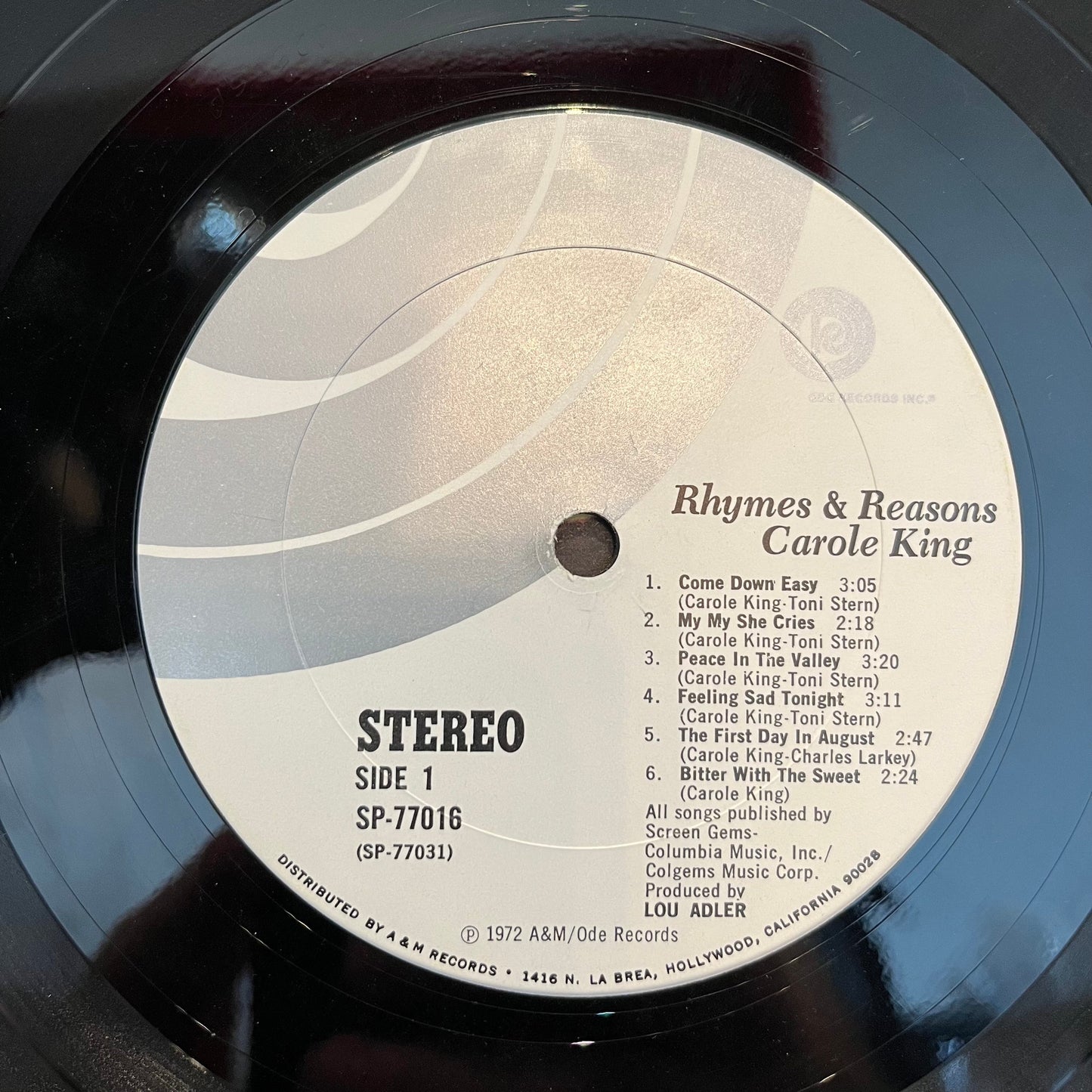 Carole King - Rhymes & Reasons | Near Mint (NM) Near Mint (NM)-