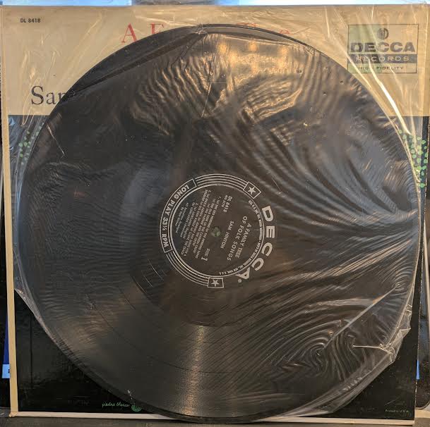 Sam Hinton - A Family Tree Of Folk Songs (VINYL) | Near Mint (NM or M-) Very Good Plus (VG+)-