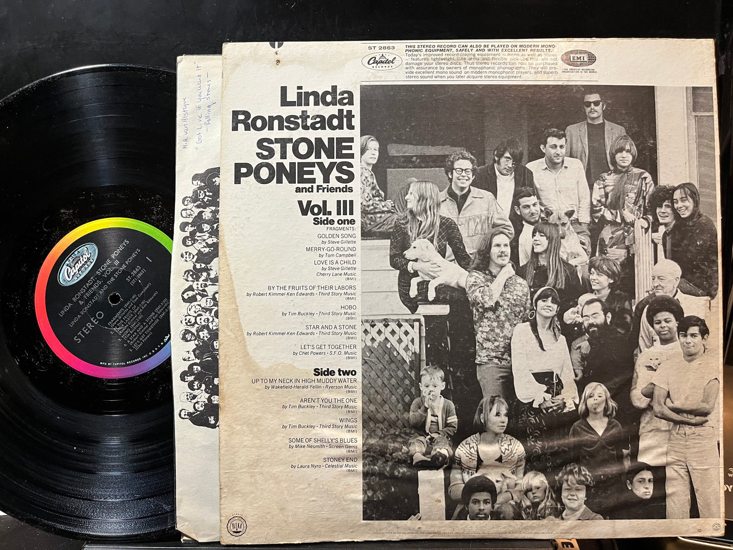 Linda Ronstadt - Vol. III (VINYL) | Very Good Plus (VG+) Very Good (VG)-