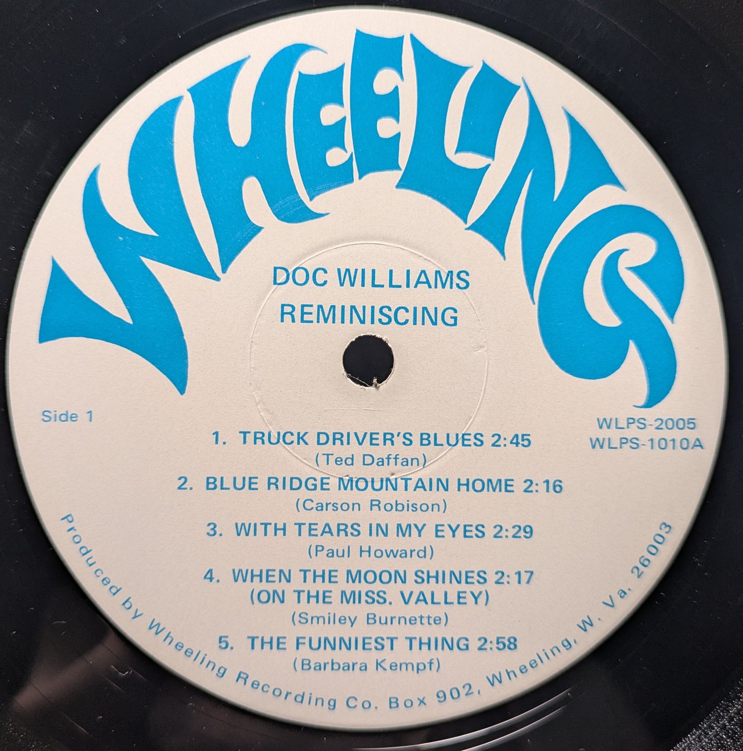 Doc Williams - Reminiscing (VINYL) | Very Good (VG) Very Good Plus (VG+)-