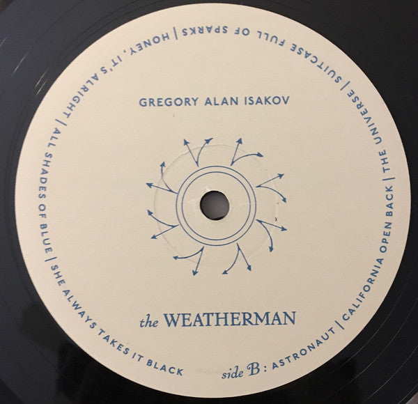 Gregory Alan Isakov The Weatherman LP Mint (M) Mint (M)-