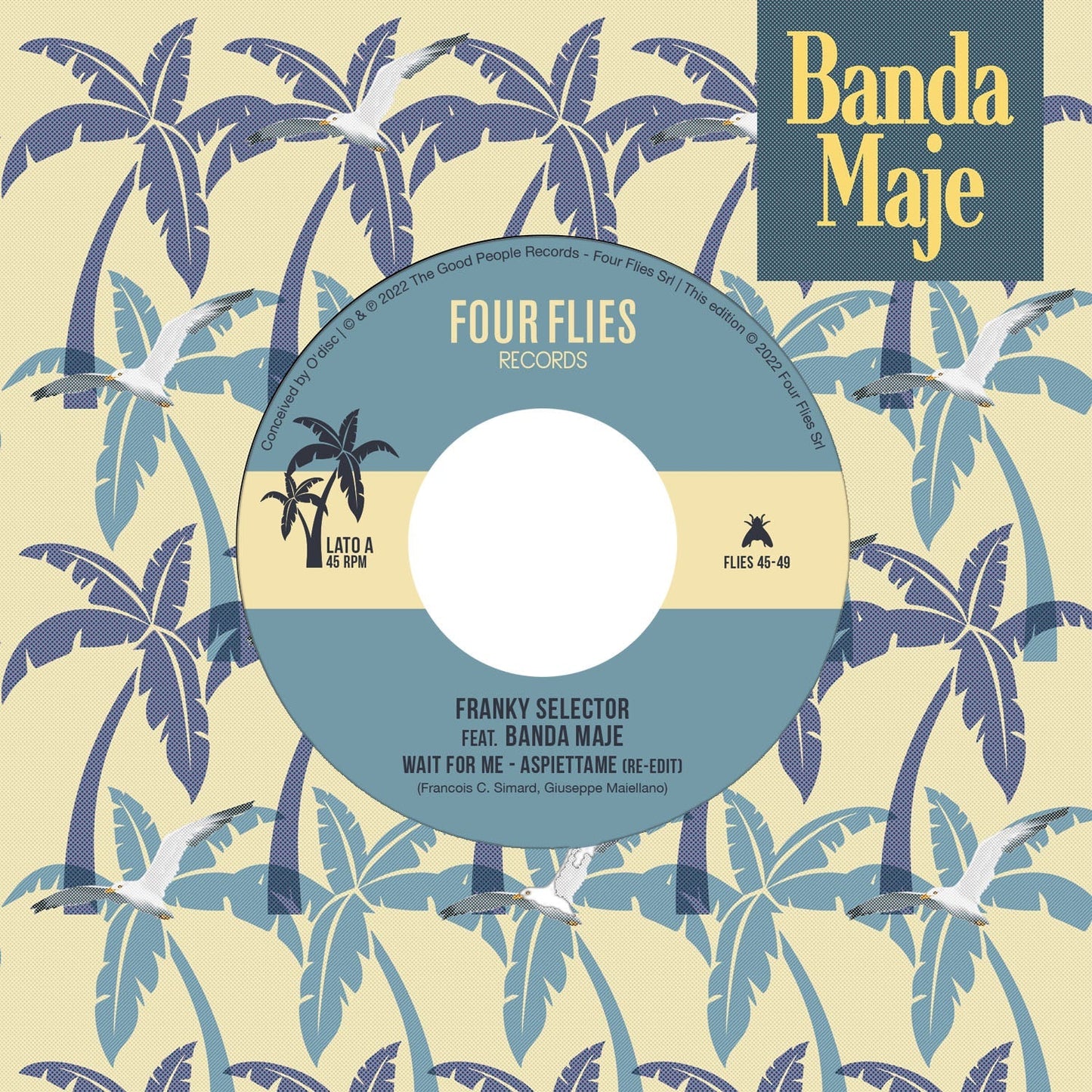 Franky Selector Feat. Banda Maje - Wait For Me – Aspiettame (Re-Edit) |-