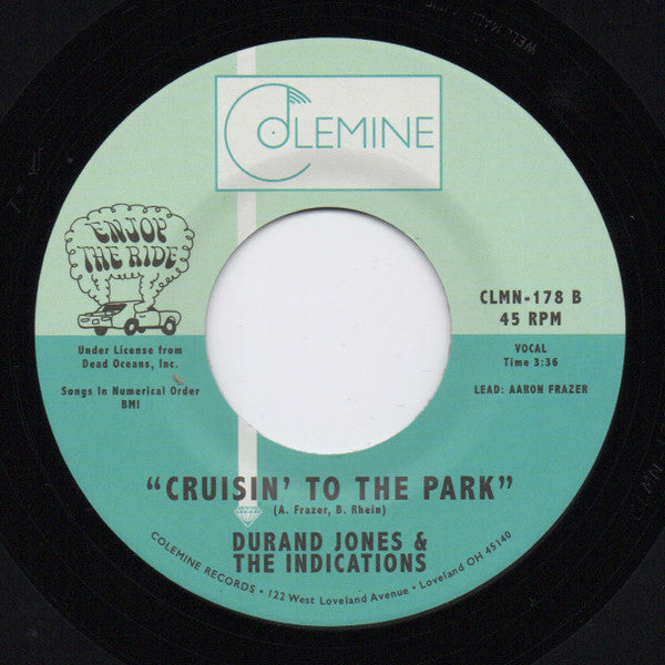 Durand Jones & The Indications - Morning In America / Cruisin' To The Park (7" VINYL) | Mint (M) Mint (M)-